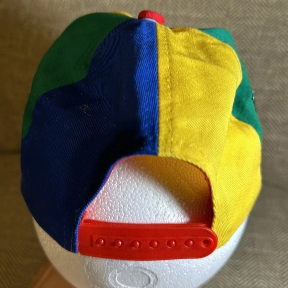 VINTAGE HANNA-BARBERA COLLECTION YOGI BEAR ADJUSTABLE MULTICOLOR BALL CAP KIDS - Picture 3 of 8